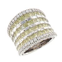 Anello Fanton Gioielli Donna ANELLI DIAMANTI in Oro bianco Diamante 5.18 Ct FGFANCYA3 - FGFANCYA3